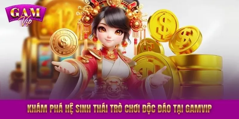 Khám phá hệ sinh thái trò chơi độc đáo tại GAMVIP