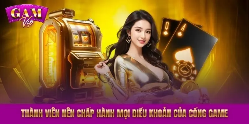 Thành viên nên chấp hành mọi điều khoản của cổng game